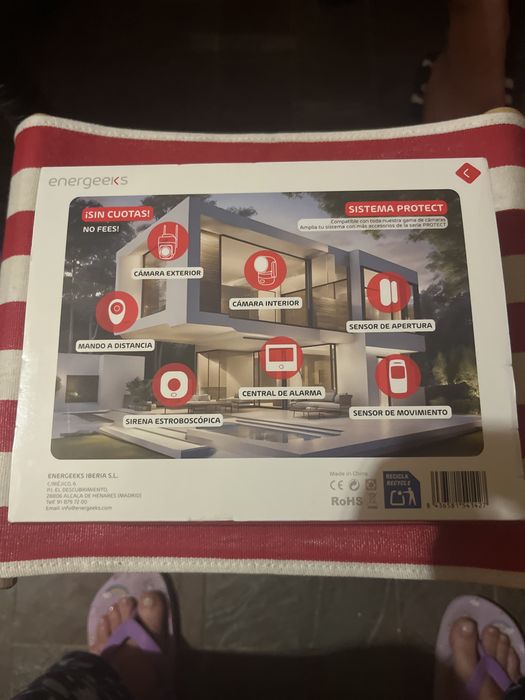 Energeeks sistem de alarma wifi+gsm protect plus