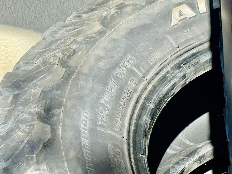 Set 5 anvelope AT BF Goodrich (BFG) KO2 265/70 R17 foarte bune!