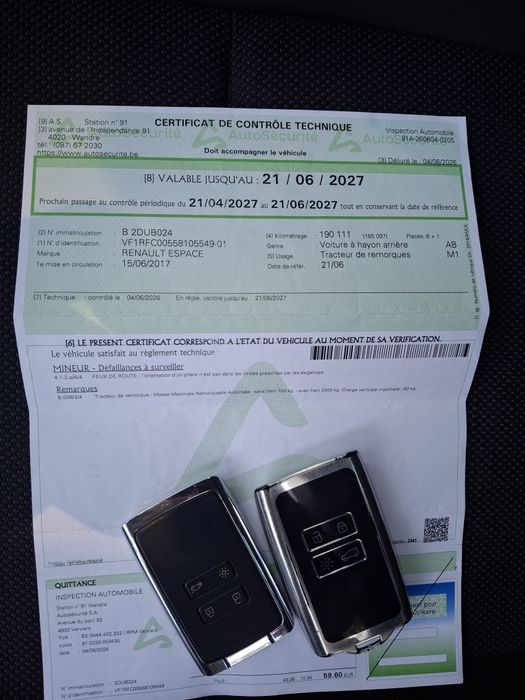Renault espace 7 locuri/Automată/rulaj mic/IMPECABILA/Rate cu Buletinul