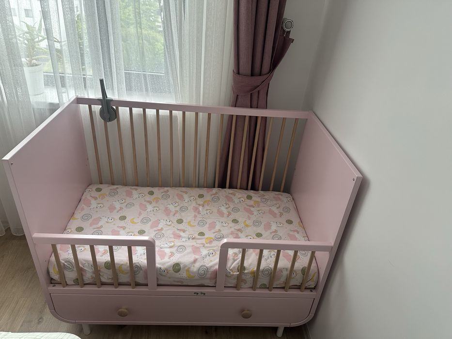 Patut ikea cu saltea 2 buc inclus