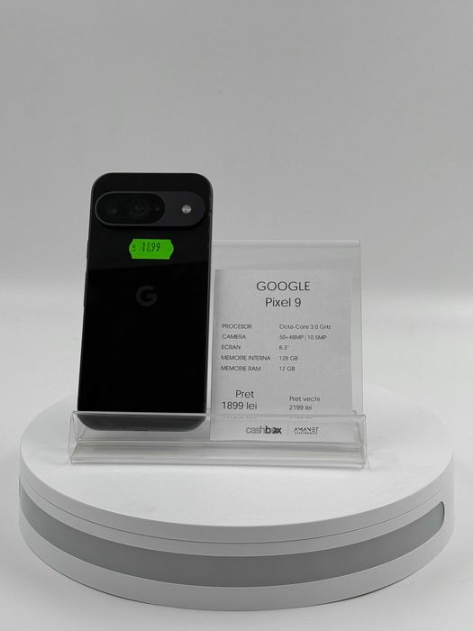 Google Pixel 9 128 GB Garantie 24 luni CashBox