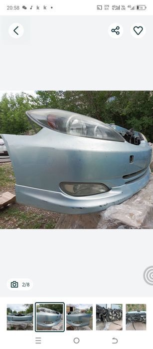 Toyota Camry Араб  ноускат миниморда