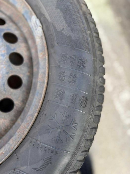 Set 4 jante otel cu anvelope iarna Renault Kadjar 215 65 R16