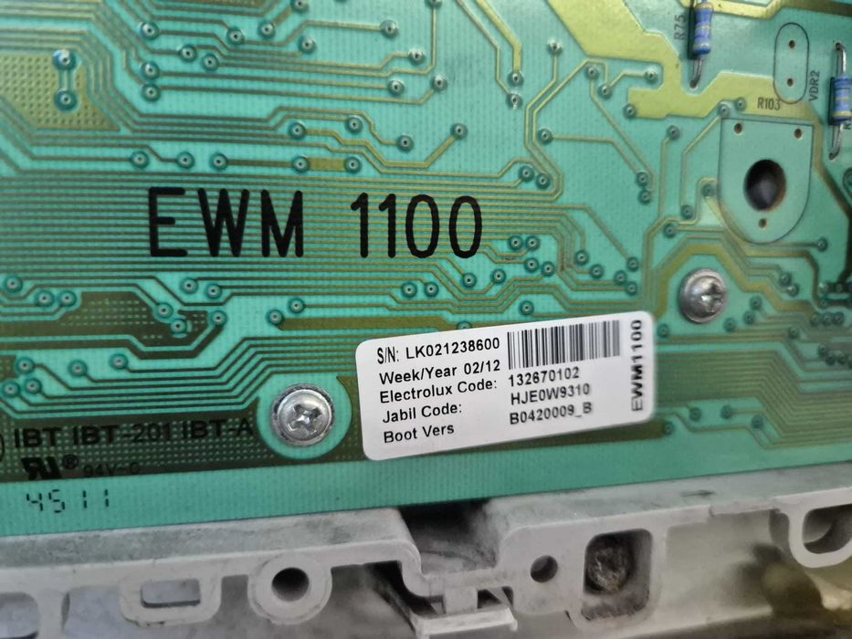 Placa electronica masina de spalat AEG Lavamat 6 kg , menu in limba germana / R23
