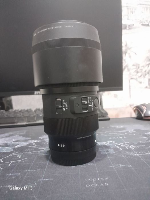 Sigma 105mm f2.8 DG DN macro sotiladi