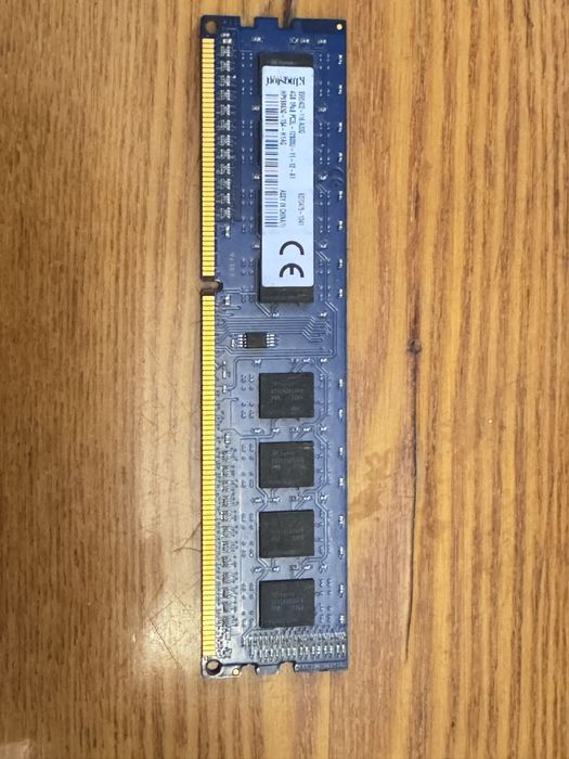 Оперативная память Kingston 4GB DDR3 1600MHz для ПК