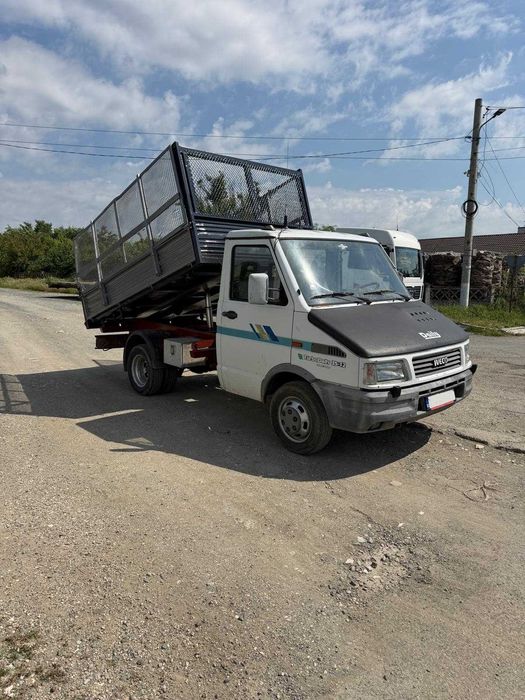IVECO TurboDaily 35-12 Basculabil/cutie 1996 2.5TDi 120 CP, bena 3x2 m cat. B, inmatriculat ofer fiscal