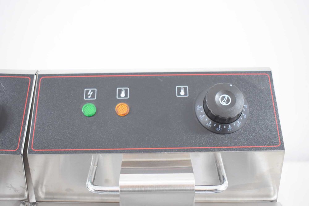 Reducere Friteuza electrica 6l+6l cu manere TRANSPORT GRATUIT