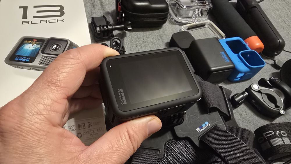 Gopro 13 black la cutie impecabil cu factura