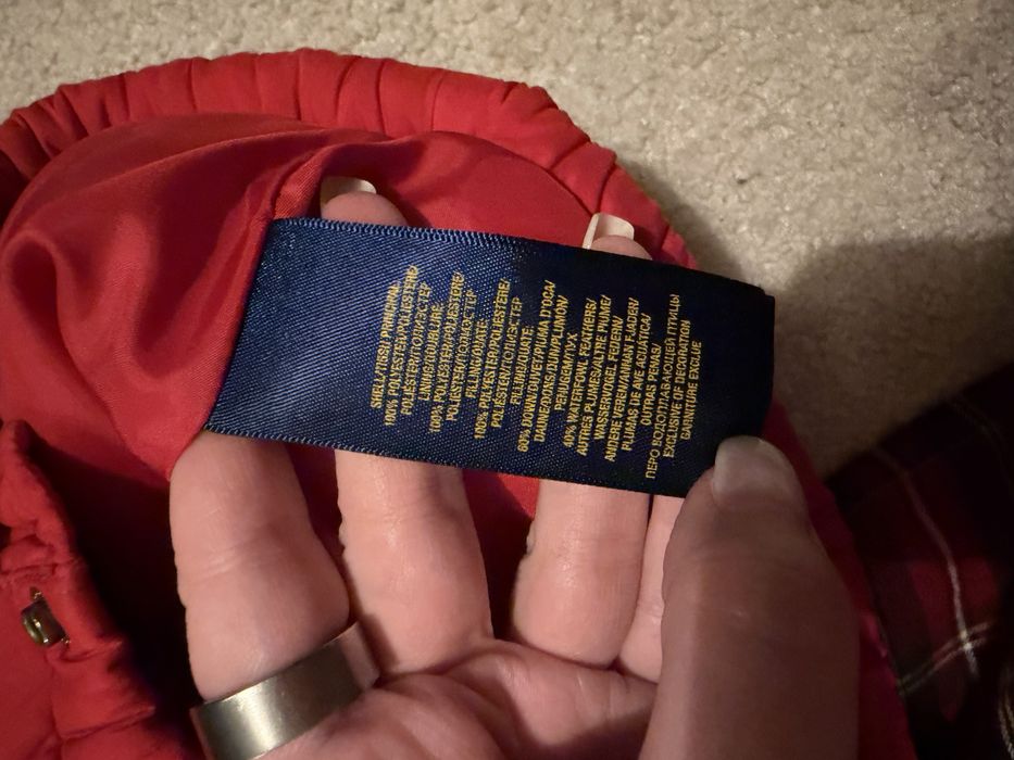 Geaca puf Ralph Lauren 7 ani