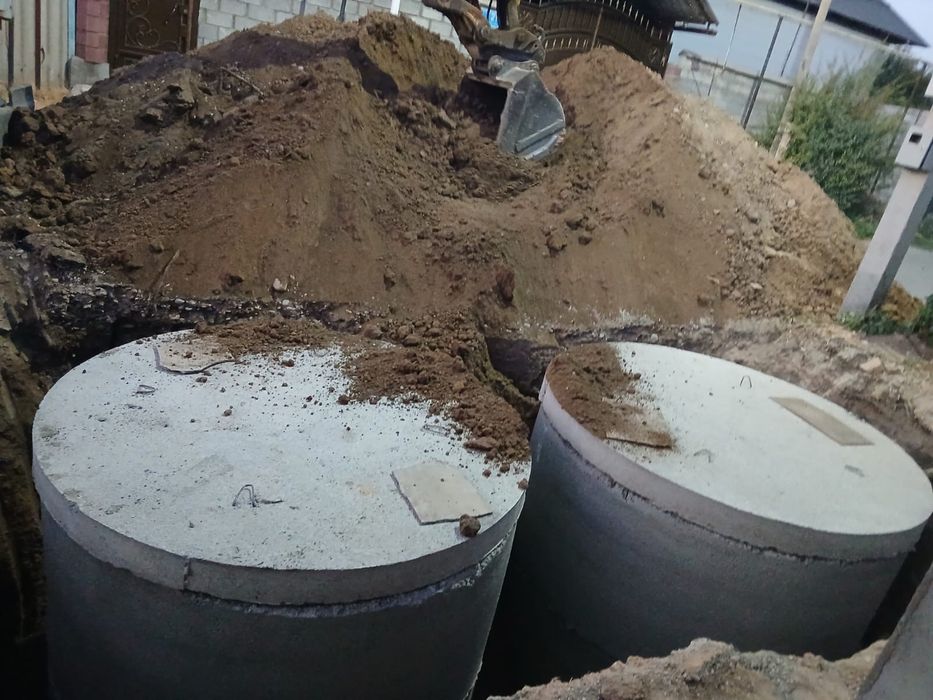 Копаем септик, траншеи, колодцы