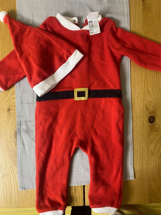 Costum Moș Crăciun, H&M, mărimea 74/80