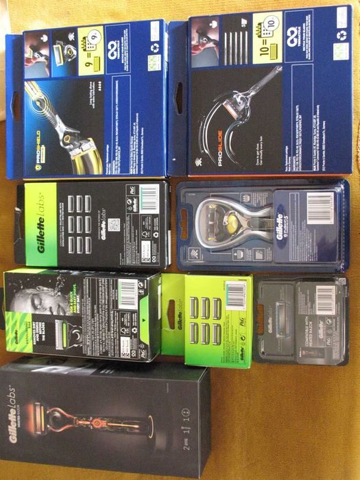 Gillette Labs Heated Razor ,Fusion ProGlide Proshield Power blades