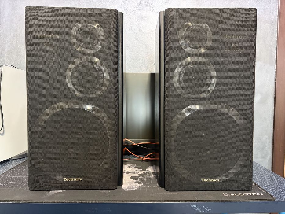 Boxe Technics SB‑CD320, 3 căi, 100W, made in Japan