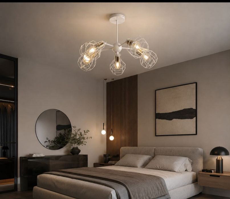 Люстра loft  Е27*5