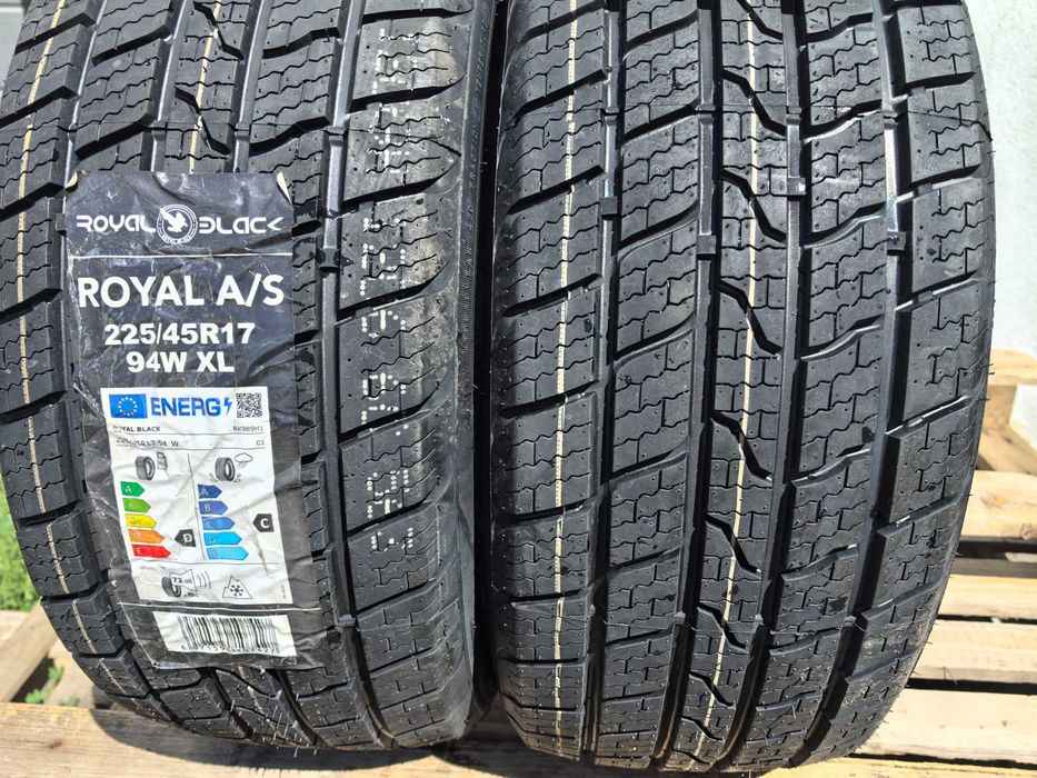 225/45/17 Роял Бляк ДОТ 2023 г - 4 Сезона !