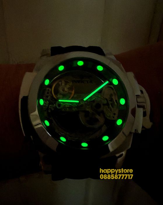 часовник INVICTA Coalition Forces Skeleton Silver automatic 56 mm