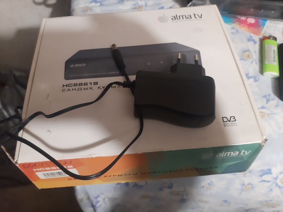 Ресивер Алма ТВ новый