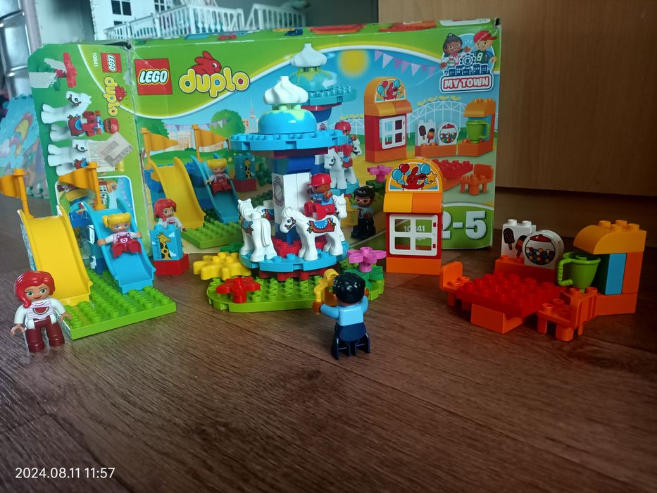 Lego Duplo, парк аттракционов