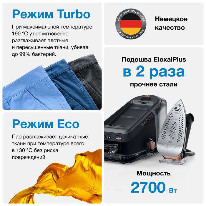 Парогенератор Braun 7282, 7286  Широкий ассортимент по приятным ценам!