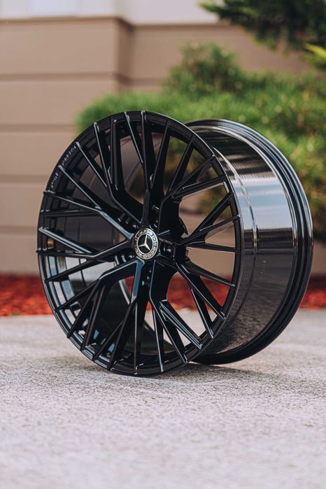 Jante Roti Mercedes R20 5x112 Black S Class E Class C Class CLS CLA CL SL ML GLA GLC GLK GLE GL W22