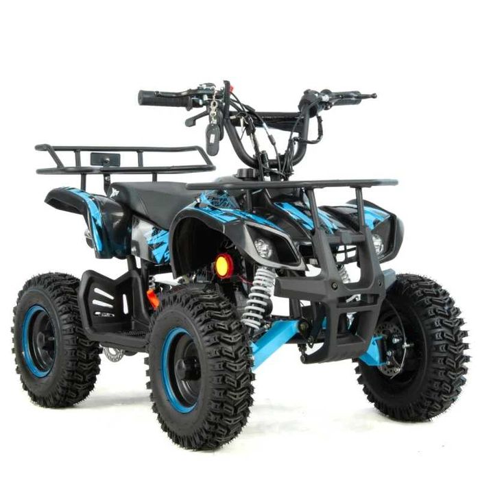 Mini atv XTR M7, roti 6 inch, 50cc, 2 timpi, pornire la buton, culoare rosu sau albastru