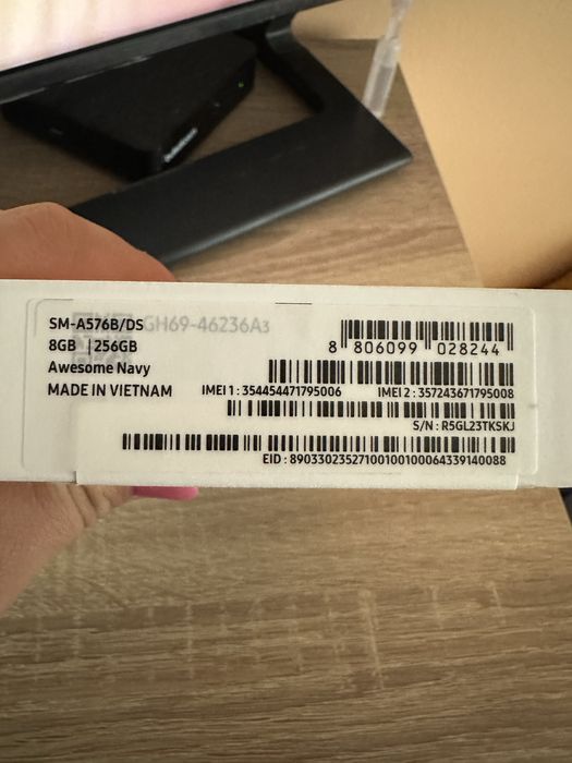 Продавам  Samsung Galaxy A57 5G – 8GB / 256GB – Awesome Navy