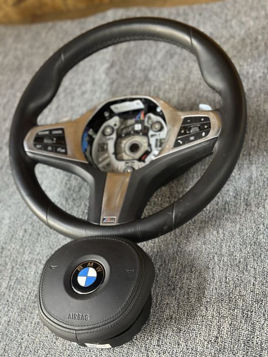 Volan M-pachet Bmw seria 3 G30 1 F40  4 G26 Padele vibratii