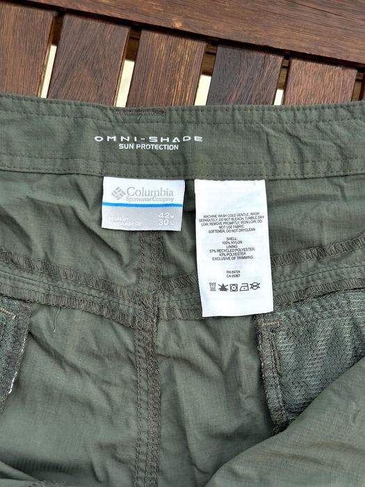 Мъжки туристически панталон Columbia 2в1 (Omni-Shade) - размер 42W / 30L, Много добро състояние