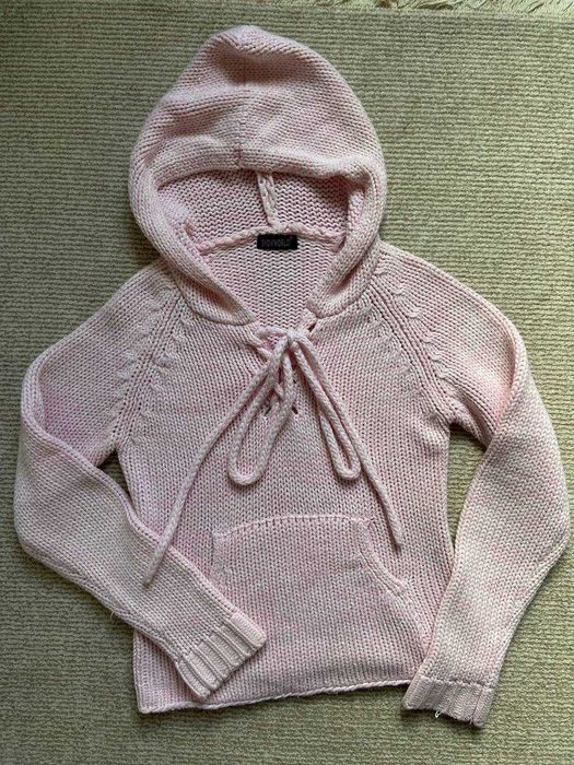 теплая вязаная кофта