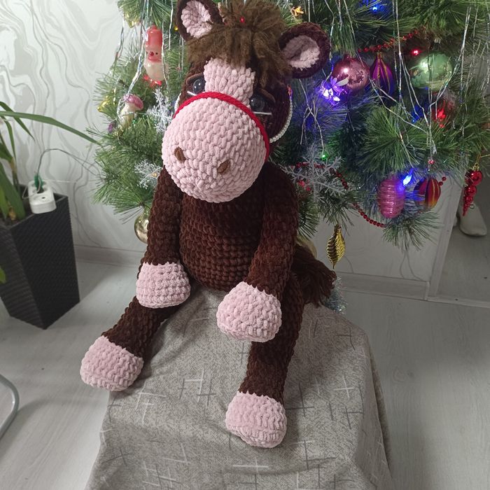 Новогодний Конь( ручная работа)