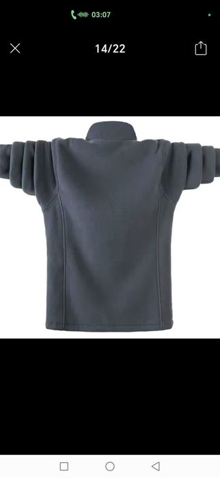 Утепленная кофта на молнии