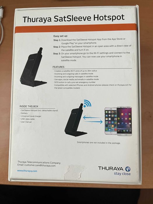 Спутниковый телефон точка доступа Thuraya