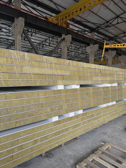 Сэндвич-панели с базальтовым утеплителем от завода PANELZA (Ташкент)