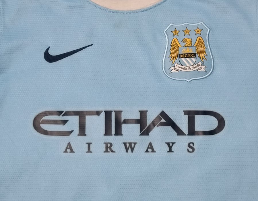 Nike DRI-FIT Manchester City #16 kun Aguero Home Jersey ръст 147-158см