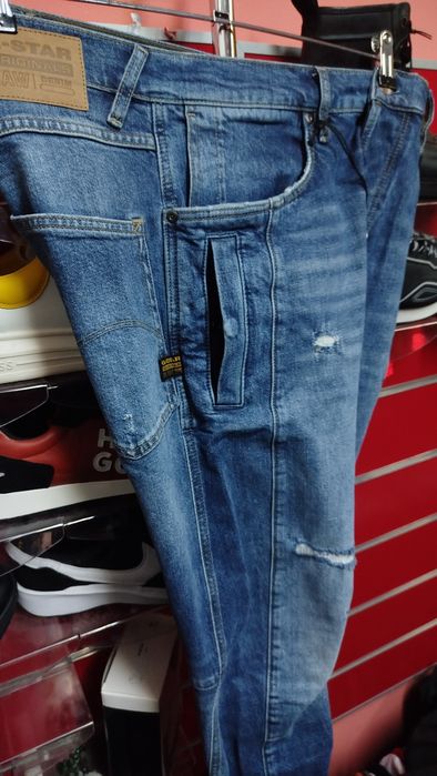 Оригинални дънки G-Star Raw Contor W32 W33 нови мъжки  3D Slim