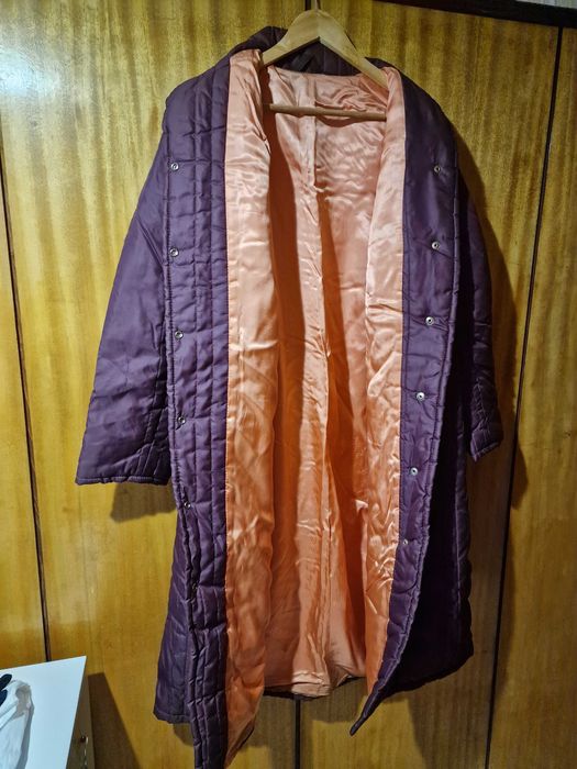 Дълго шушлеково палто