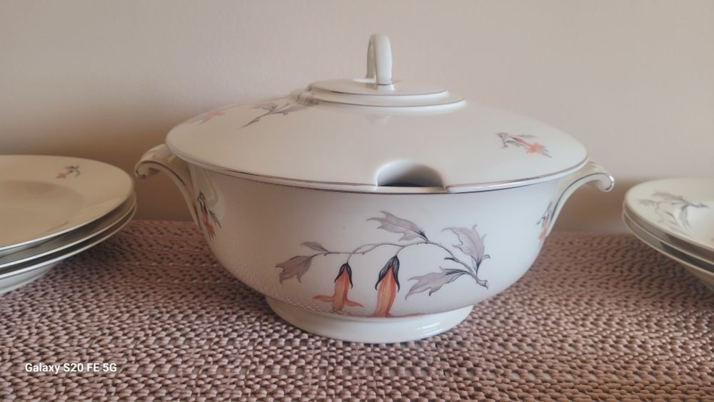 Винтидж декоративен рядък  комплект за хранене  Arzberg Bavaria