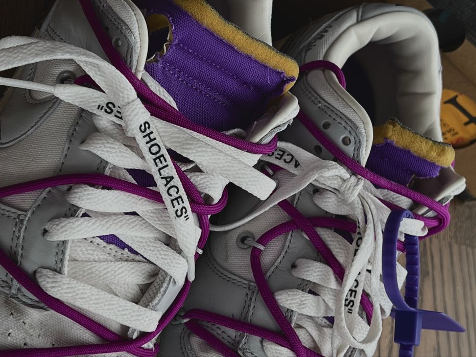 Обувки Nike Dunk Low Off-White Lot 28 *ОРИГИНАЛНИ* размер 42,5