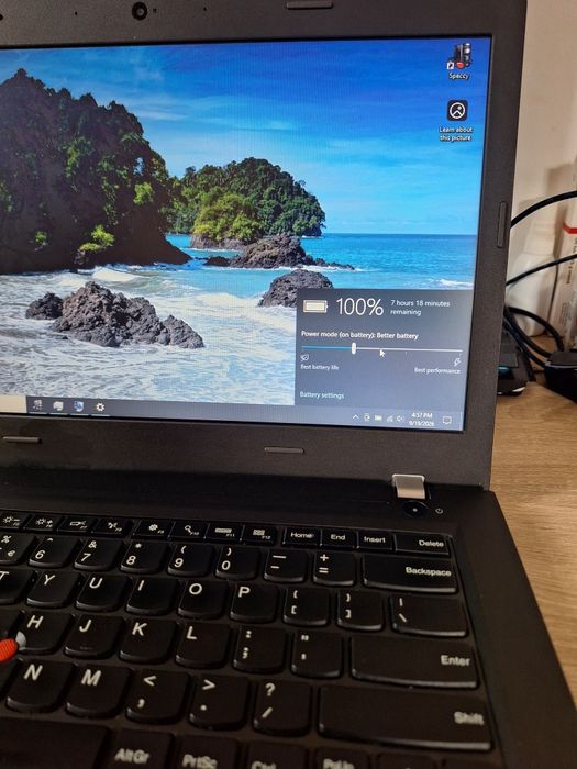 Laptop Lenovo Thinkpad E450, i5-5200U,  8 GB,  14" baterie bună