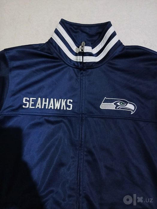 Из США, мужская спортивная ветровка-олимпийка, NFL Seattle Seahawks.
