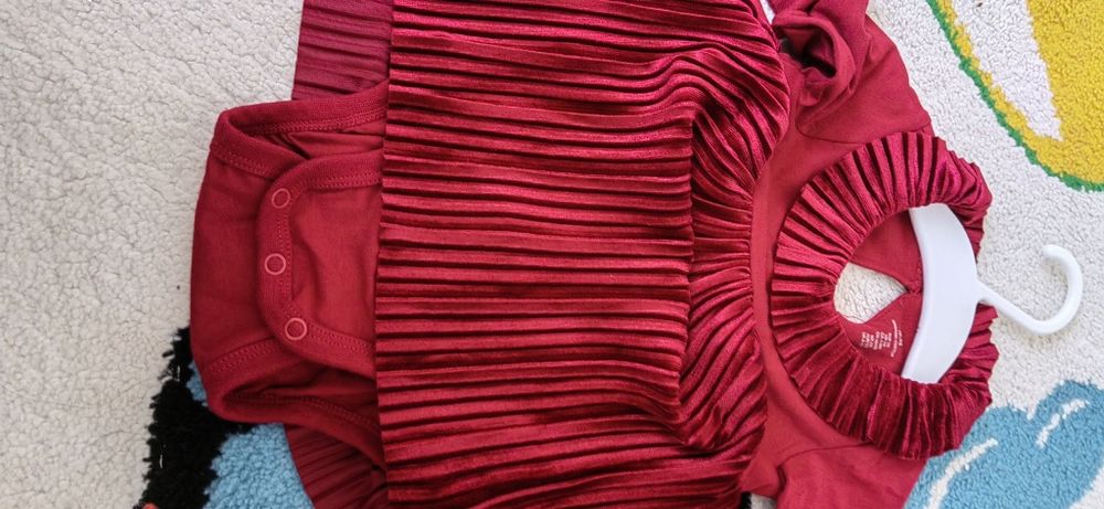 Rochiță body fetite rosie