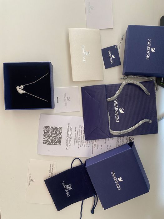 Lanț Swarovski Swan edition, nou nouț