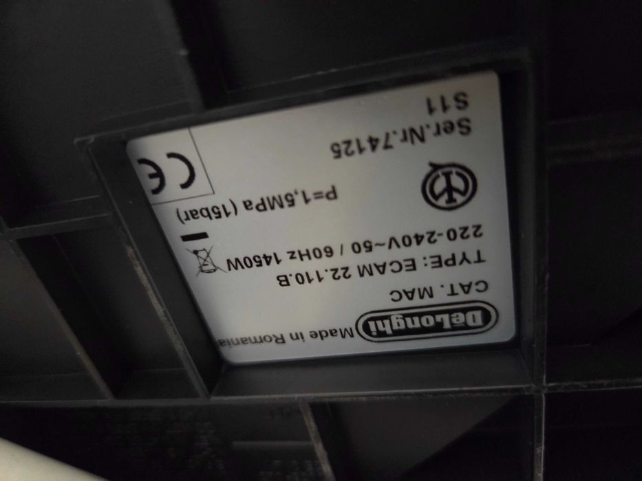 Espressor Automat DeLonghi Magnifica S ECAM 22.110B Aparat Cafea Boabe