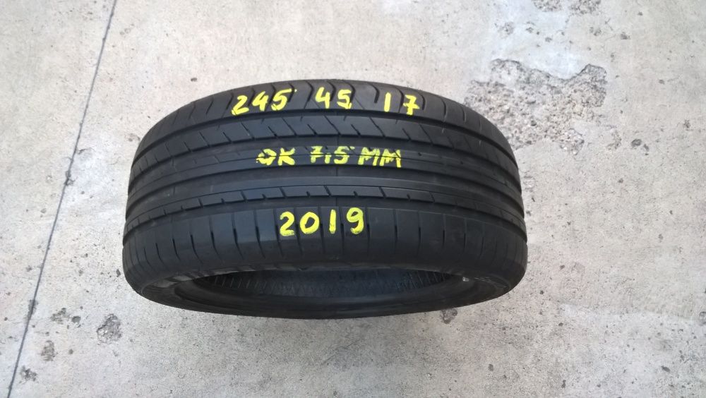 O anvelopa de vara 245 45 17 fulda sportcontrol 2 profil 7,5 mm