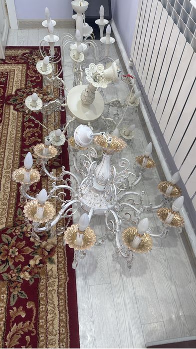 Люстра 8 -10 рожковые