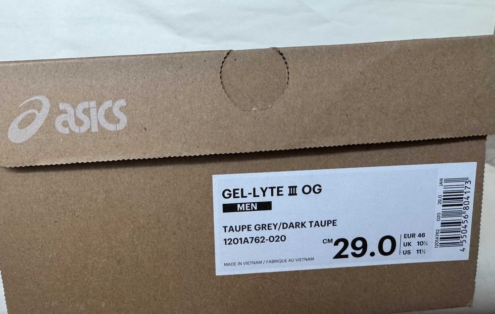 Нови мъжки спортни обувки ASICS GEL-LYTE III