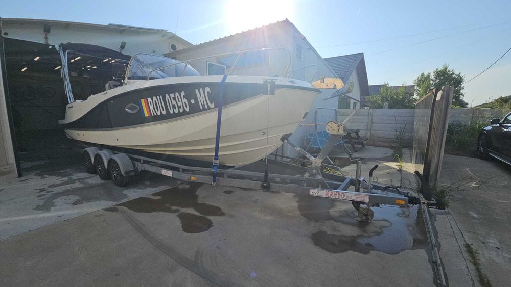 Ansamblu Quicksilver 755 Sundeck Peridoc KNOTT Motor Mercury 250 Cp Inmatriculate