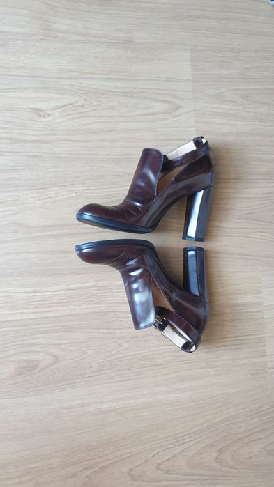 Pantofi piele 36, stare f buna