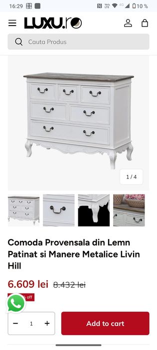 Mobilă vintage Provence